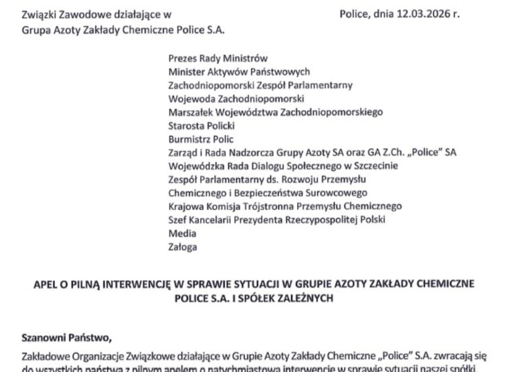 Apel o pilną interwencję