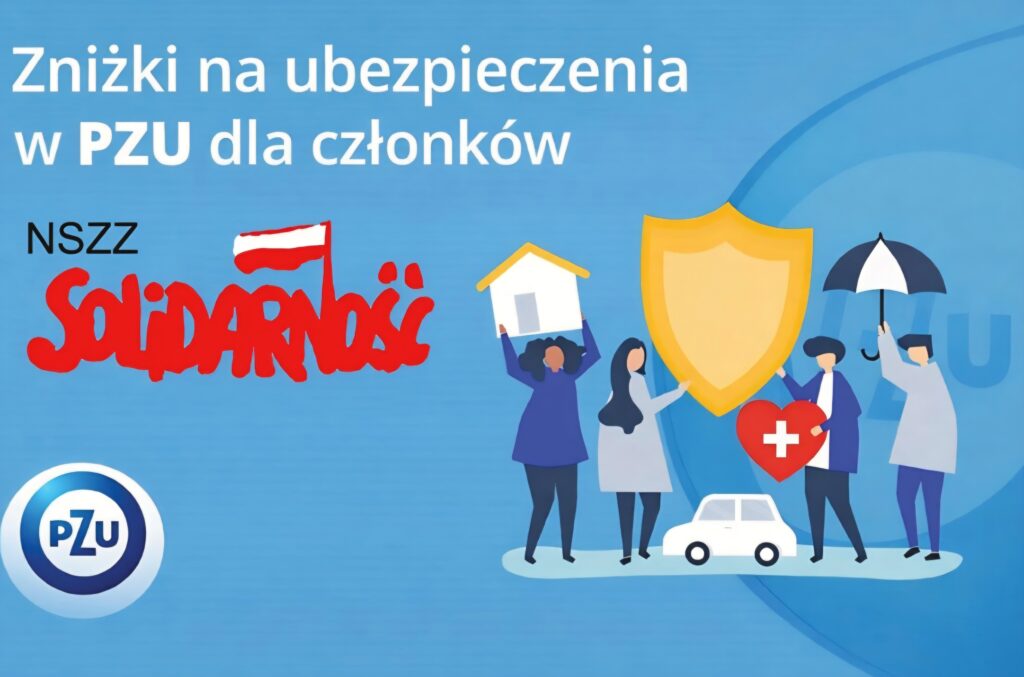 Nowe zniżki PZU dla członków NSZZ „Solidarność”